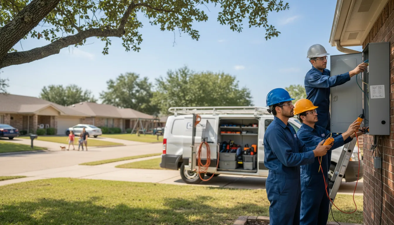 Certified electrician providing emergency electrical services in Paullina, IA